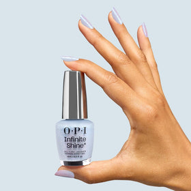 OPI Infinite Shine Nail Polish application process