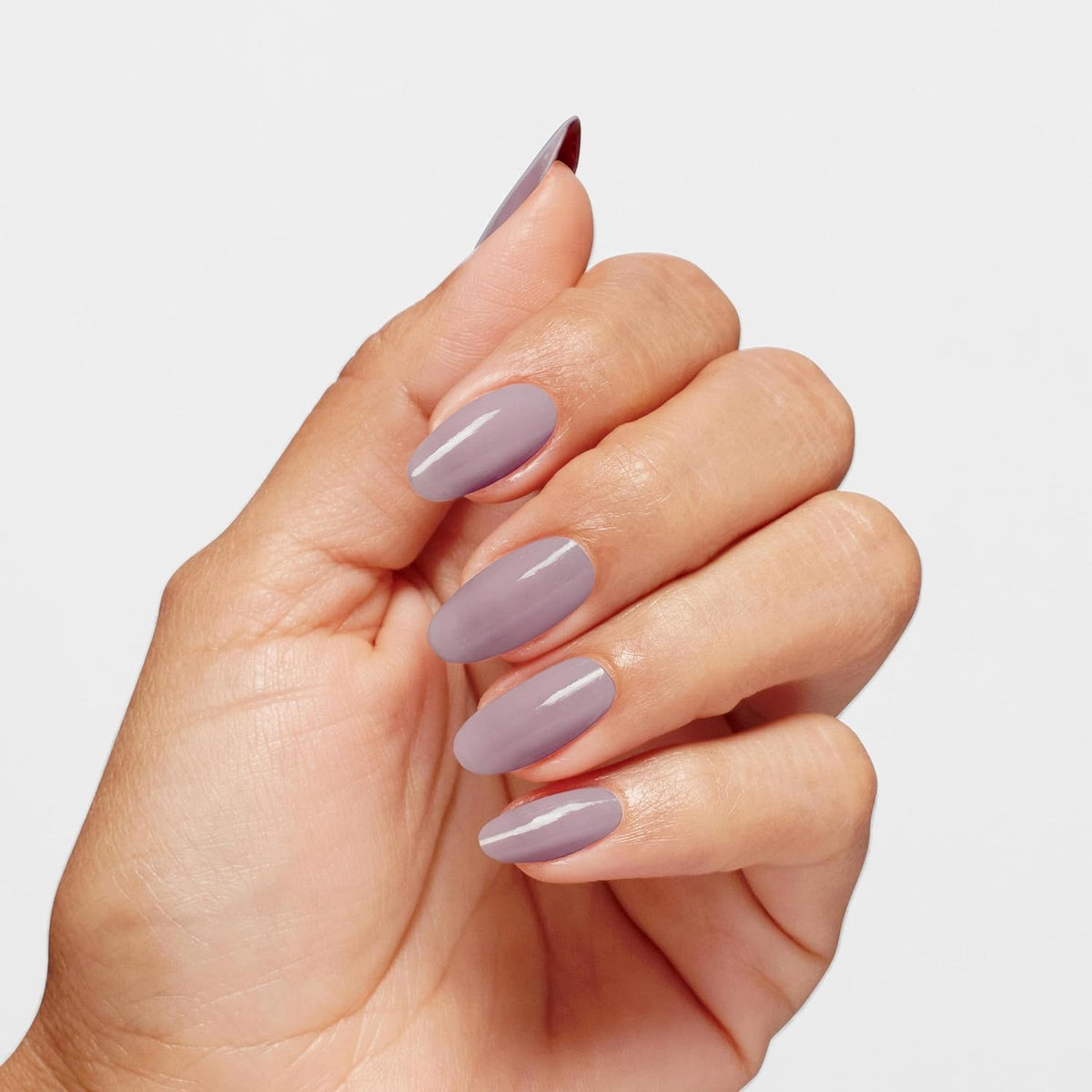 OPI Infinite Shine Nail Polish Don't Bossa Nova Me Around application brush close-up