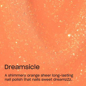 OPI Infinite Shine Nail Polish Dreamsicle bottle side view
