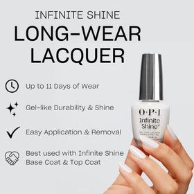 OPI Infinite Shine Nail Polish Dulce de Leche high-shine finish