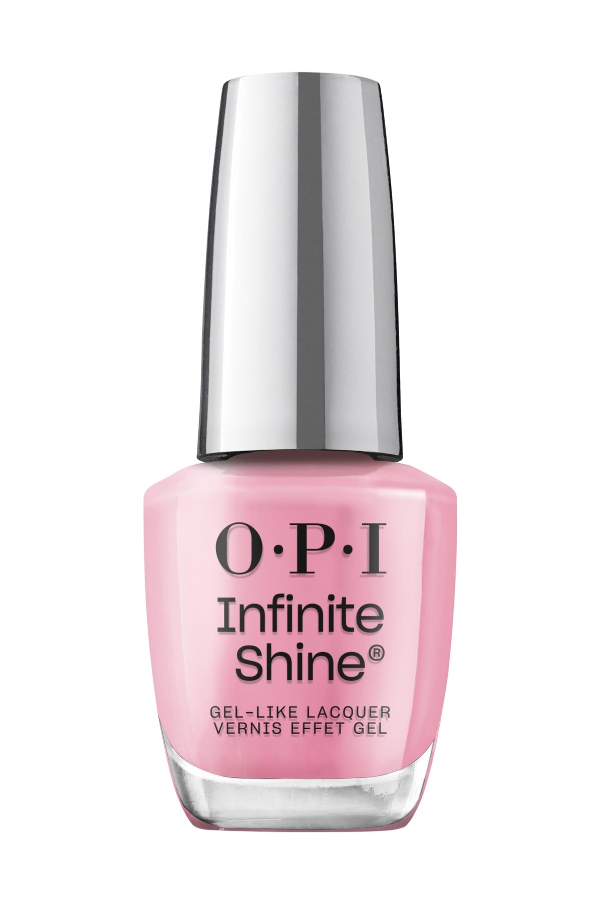 OPI Infinite Shine Nail Polish Flamingo Your Own Way front view