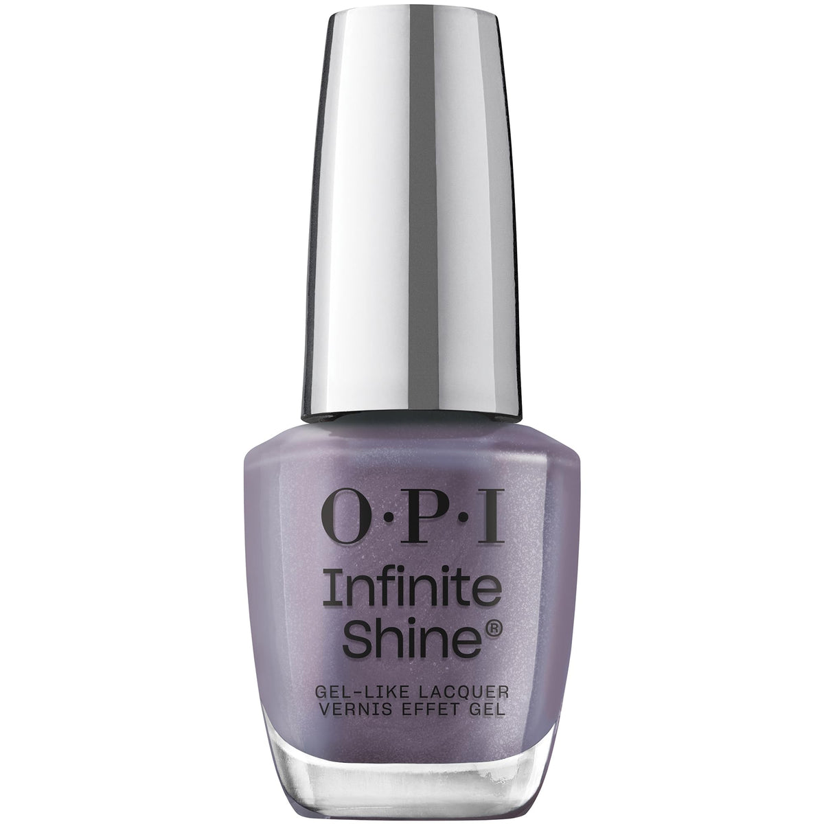 OPI Infinite Shine Nail Polish Funmetal front view