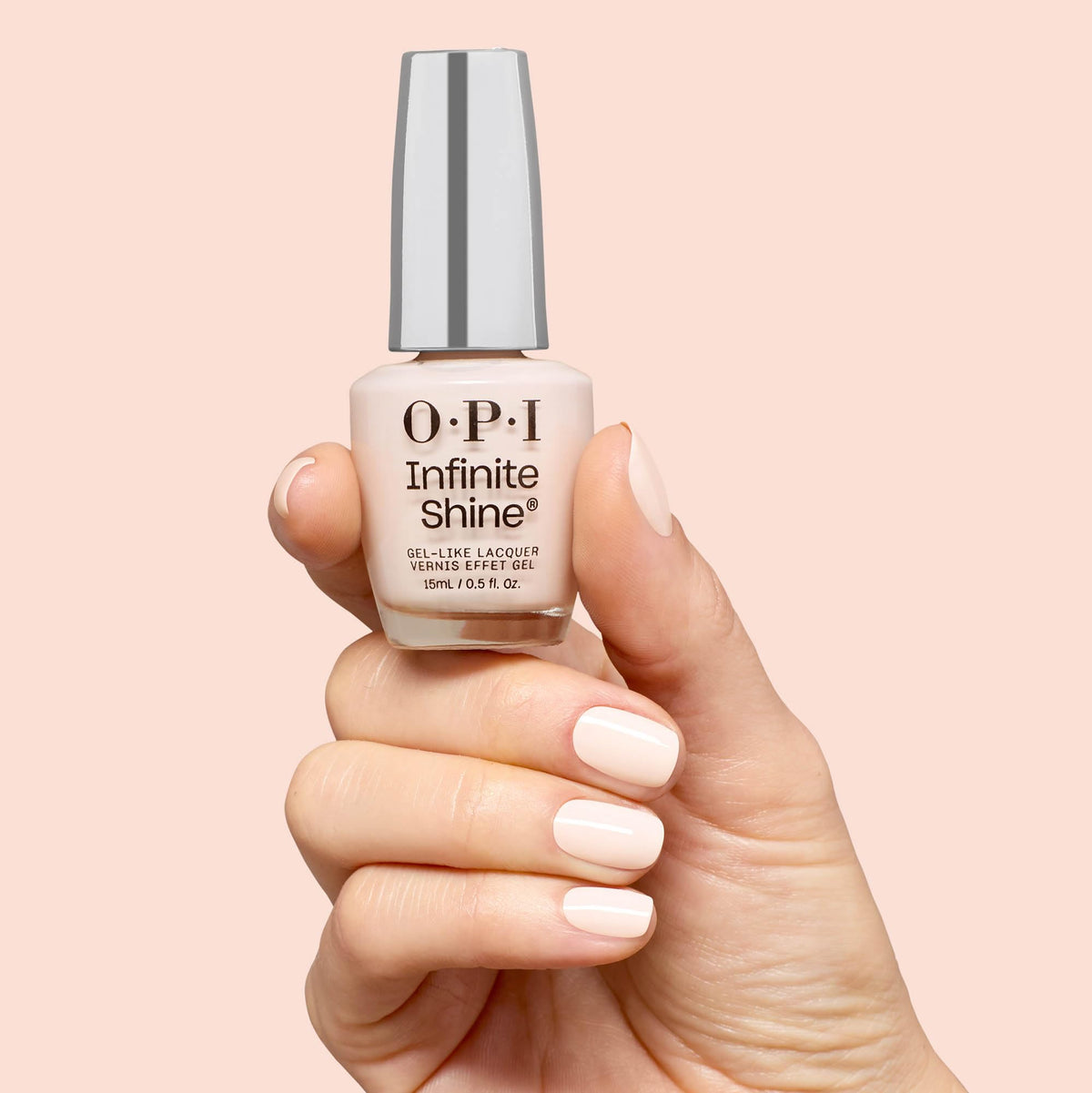 OPI Infinite Shine Nail Polish I'm the Bossa Nova Now in packaging