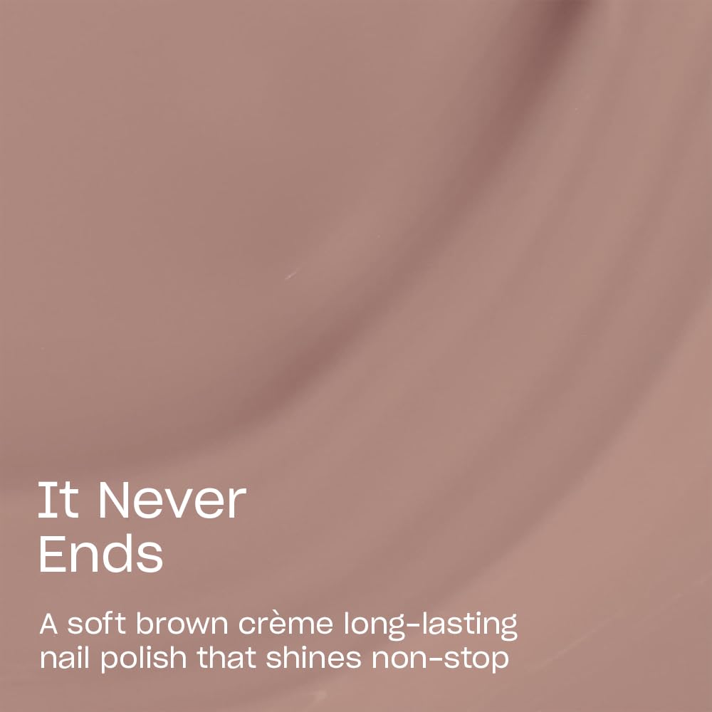 OPI Infinite Shine Nail Polish It Never Ends application on nails