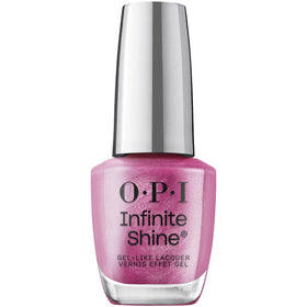 OPI Infinite Shine Nail Polish Lip Pink Battle front view