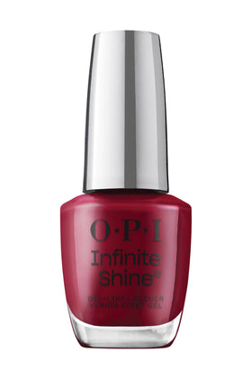 OPI Infinite Shine Nail Polish Malaga Wine front view