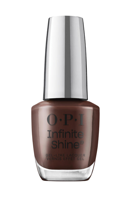 OPI Infinite Shine Nail Polish Not Afraid of the Dark front view