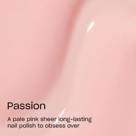 OPI Infinite Shine Nail Polish Passion applied on nails