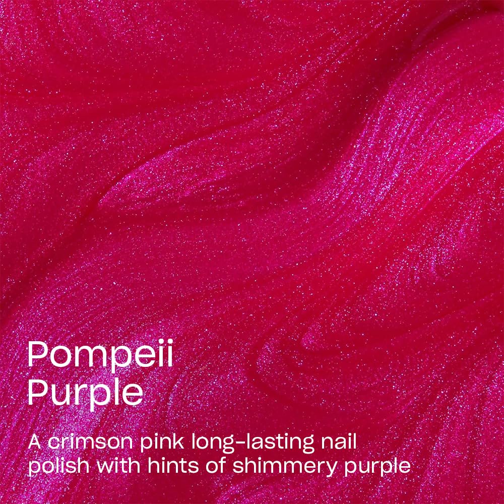 OPI Infinite Shine Nail Polish Pompeii Purple with pro-wide brush