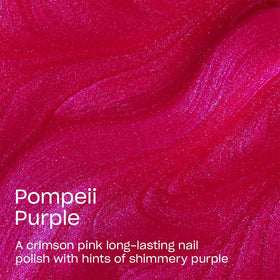 OPI Infinite Shine Nail Polish Pompeii Purple with pro-wide brush