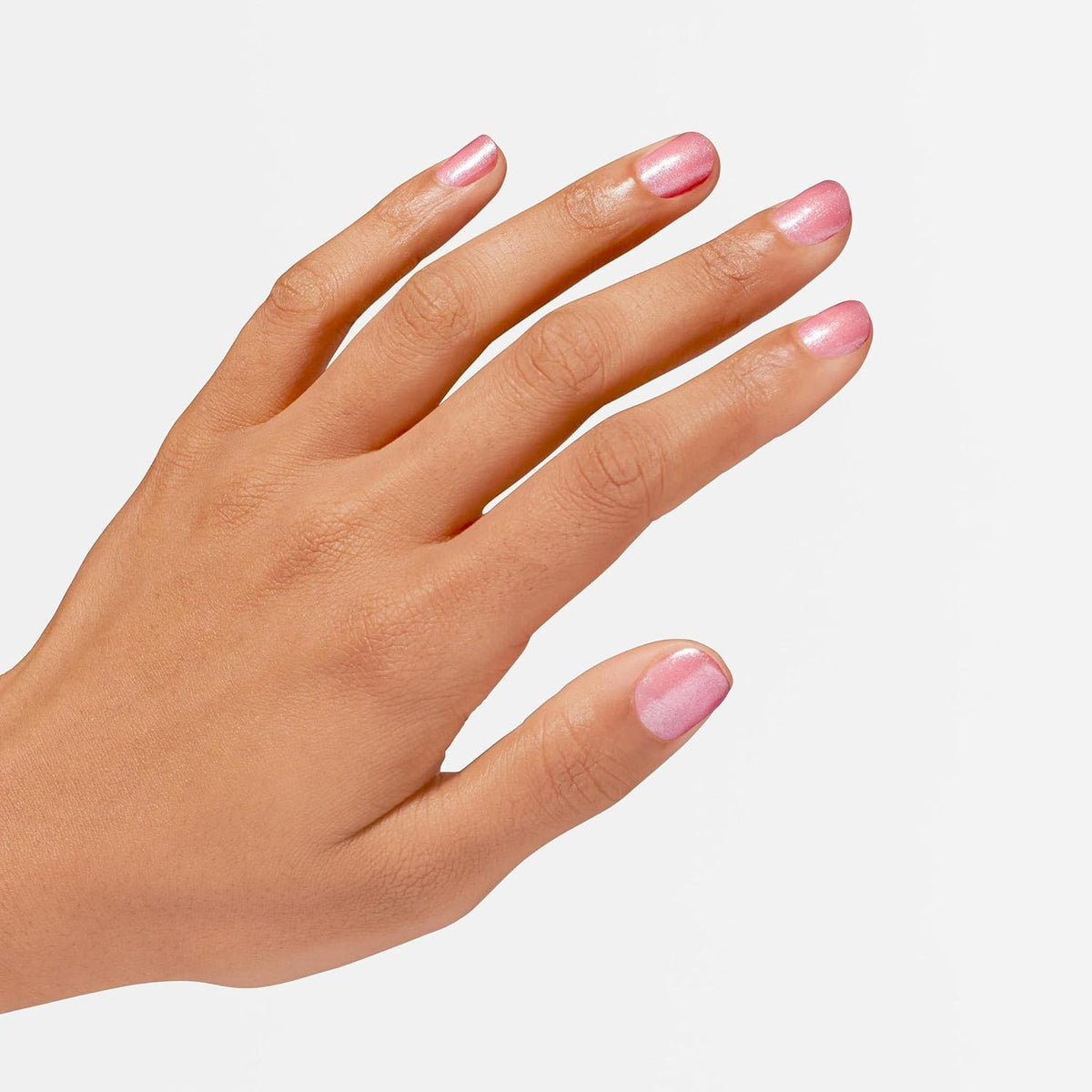 OPI Infinite Shine Nail Polish Princesses Rule! pro-wide brush close-up