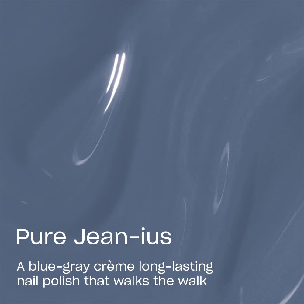 OPI Infinite Shine Nail Polish Pure Jean-ius with pro-wide brush