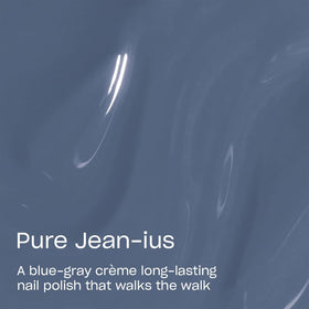 OPI Infinite Shine Nail Polish Pure Jean-ius with pro-wide brush
