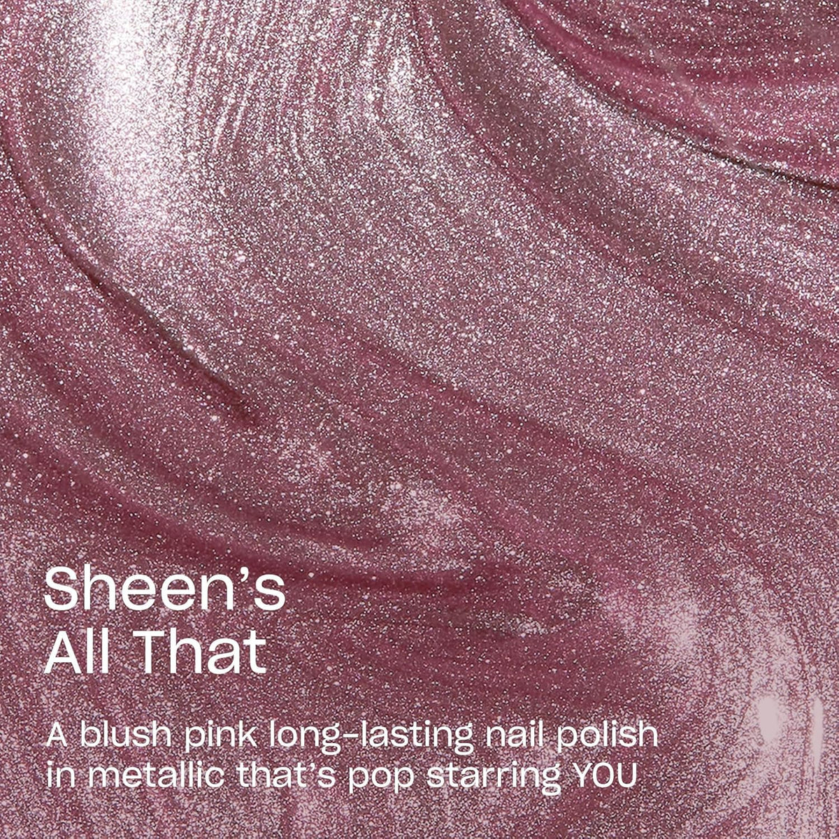OPI Infinite Shine Nail Polish Sheen’s All That swatch on nails