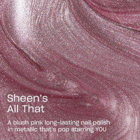 OPI Infinite Shine Nail Polish Sheen’s All That swatch on nails