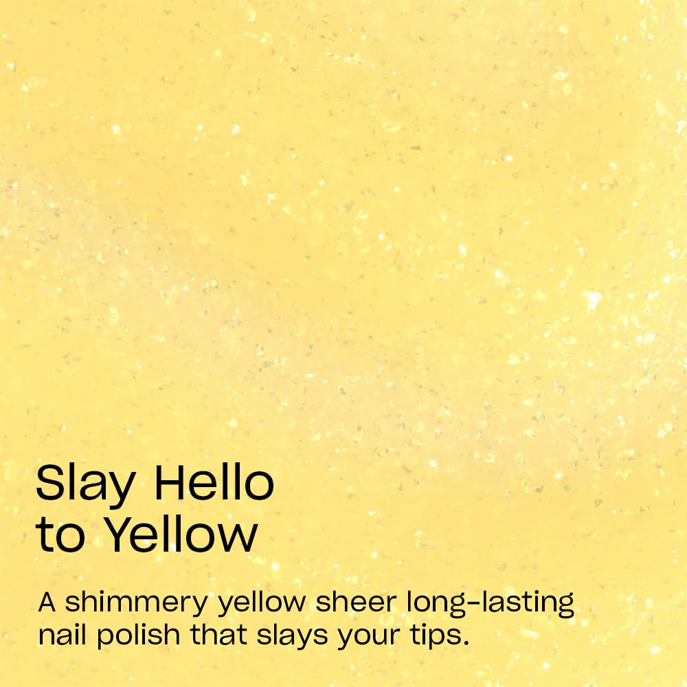 OPI Infinite Shine Nail Polish Slay Hello to Yellow packaging