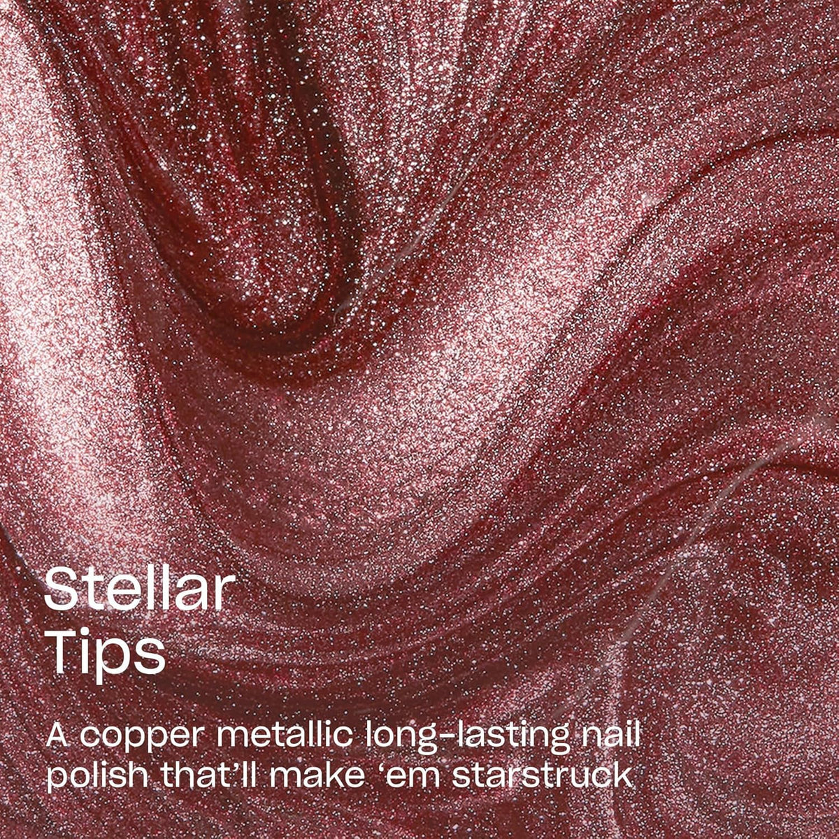 OPI Infinite Shine Nail Polish Stellar Tips swatch on nail
