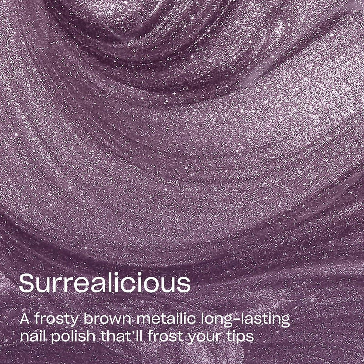 OPI Infinite Shine Nail Polish Surrealicious application on nails