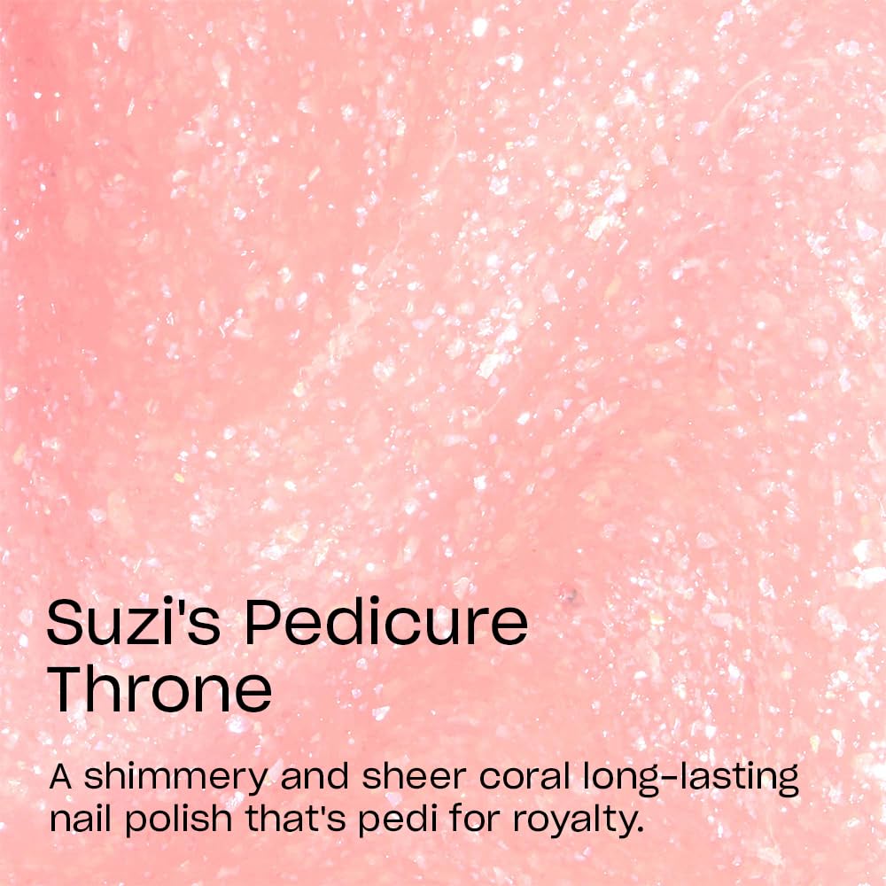 OPI Infinite Shine Nail Polish Suzi's Pedicure Throne in packaging