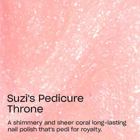OPI Infinite Shine Nail Polish Suzi's Pedicure Throne in packaging