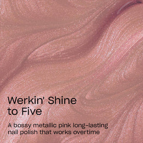 OPI Infinite Shine Nail Polish Werkin' Shine to Five in packaging