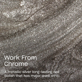 OPI Infinite Shine Nail Polish Work From Chrome packaging