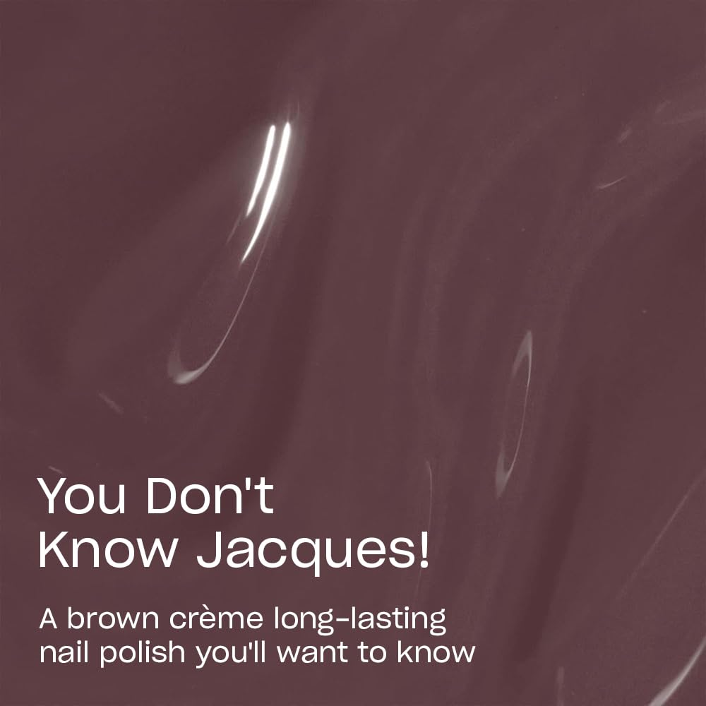 OPI Infinite Shine Nail Polish You Don't Know Jacques! with matching top coat
