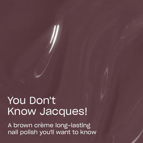 OPI Infinite Shine Nail Polish You Don't Know Jacques! with matching top coat