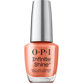 OPI Knee High Stock-blings Apricot Silver Nail Polish front view