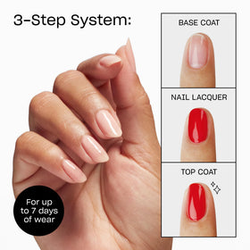 OPI Matte Top Coat in a nail care setup