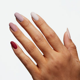 OPI Matte Top Coat packaging with product details