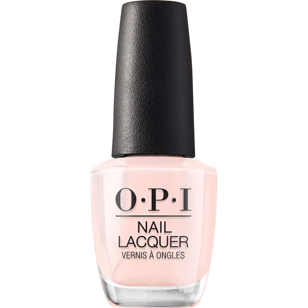 OPI Mimosas for Mr. & Mrs. sheer pink nail polish bottle front view