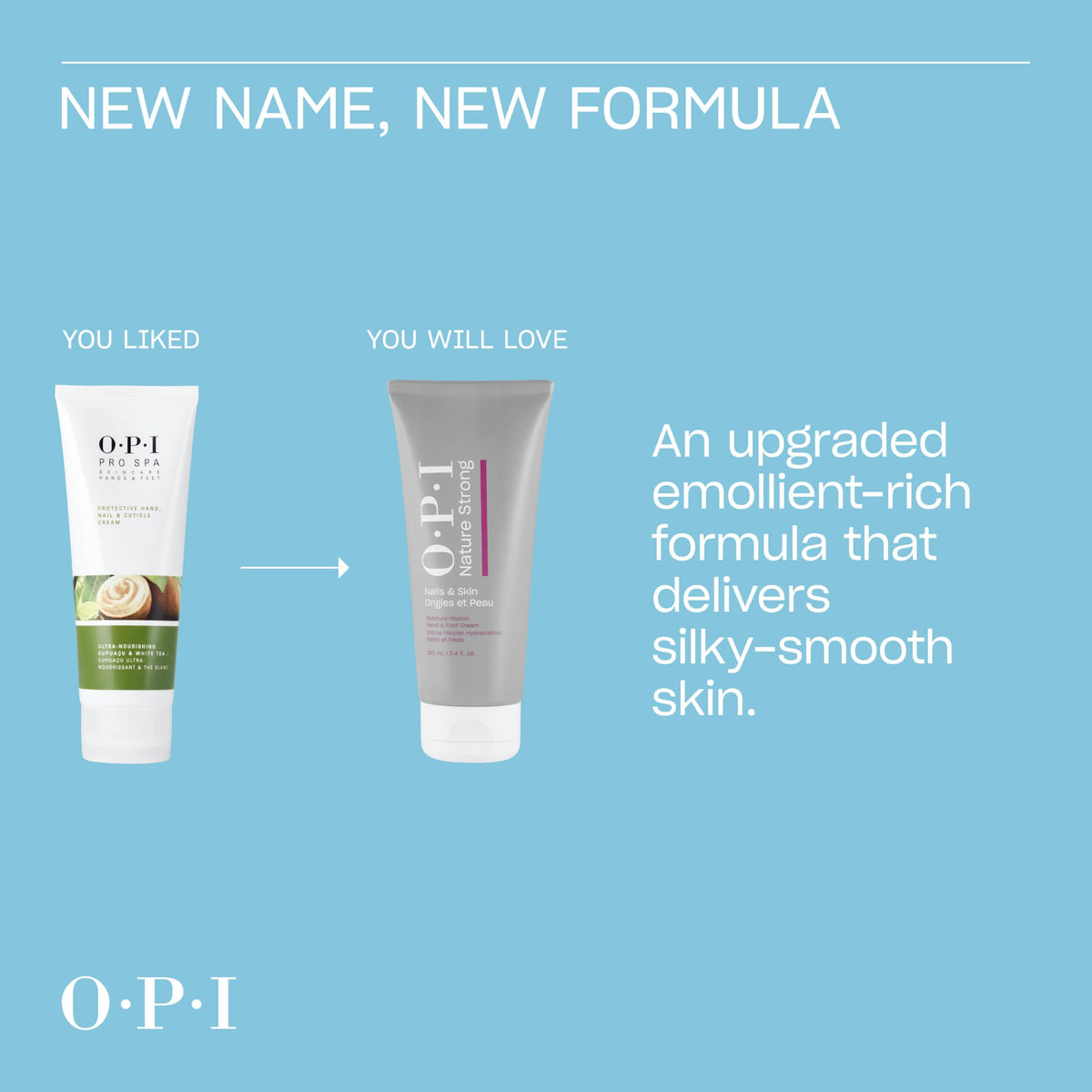 OPI Moisture Mission Hand & Foot Cream packaging