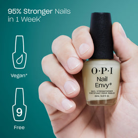 OPI Nail Envy Nail Strengthener Clear bottle side view