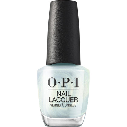 OPI Nail Lacquer Air We Go sky blue shimmer nail polish front view