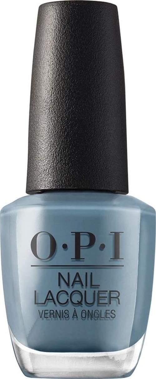 OPI Nail Lacquer Alpaca My Bags dark green nail polish bottle front view