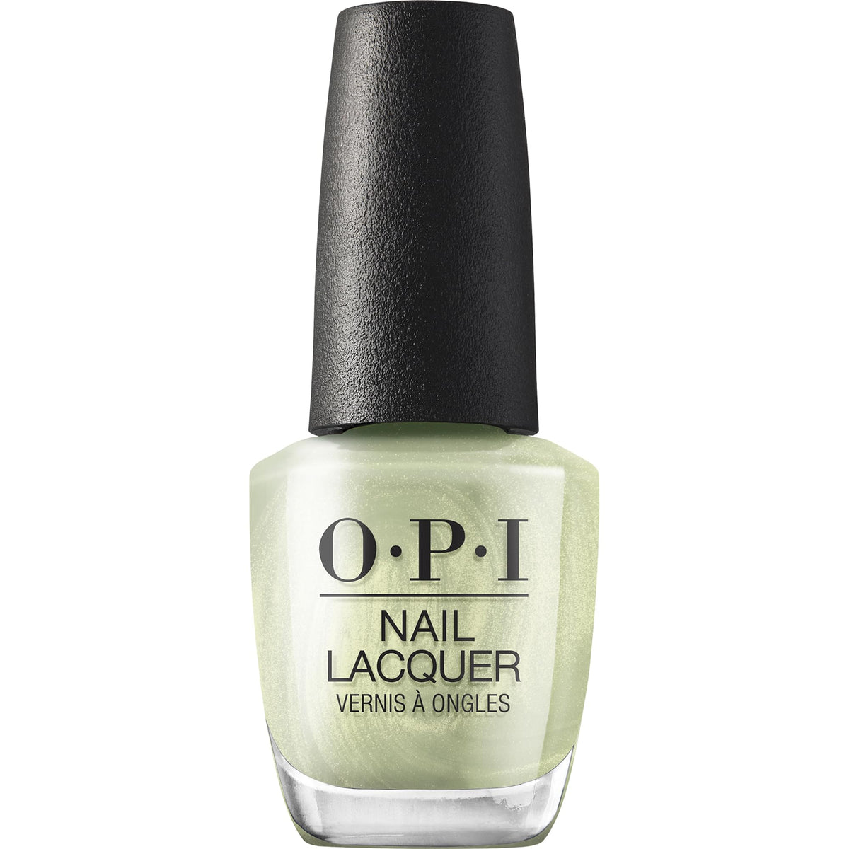 OPI Nail Lacquer AppointMINT Confirmed front view with sheer mint shimmer
