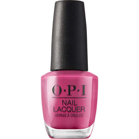 OPI Nail Lacquer Aurora Berry-alis dark pink nail polish front view