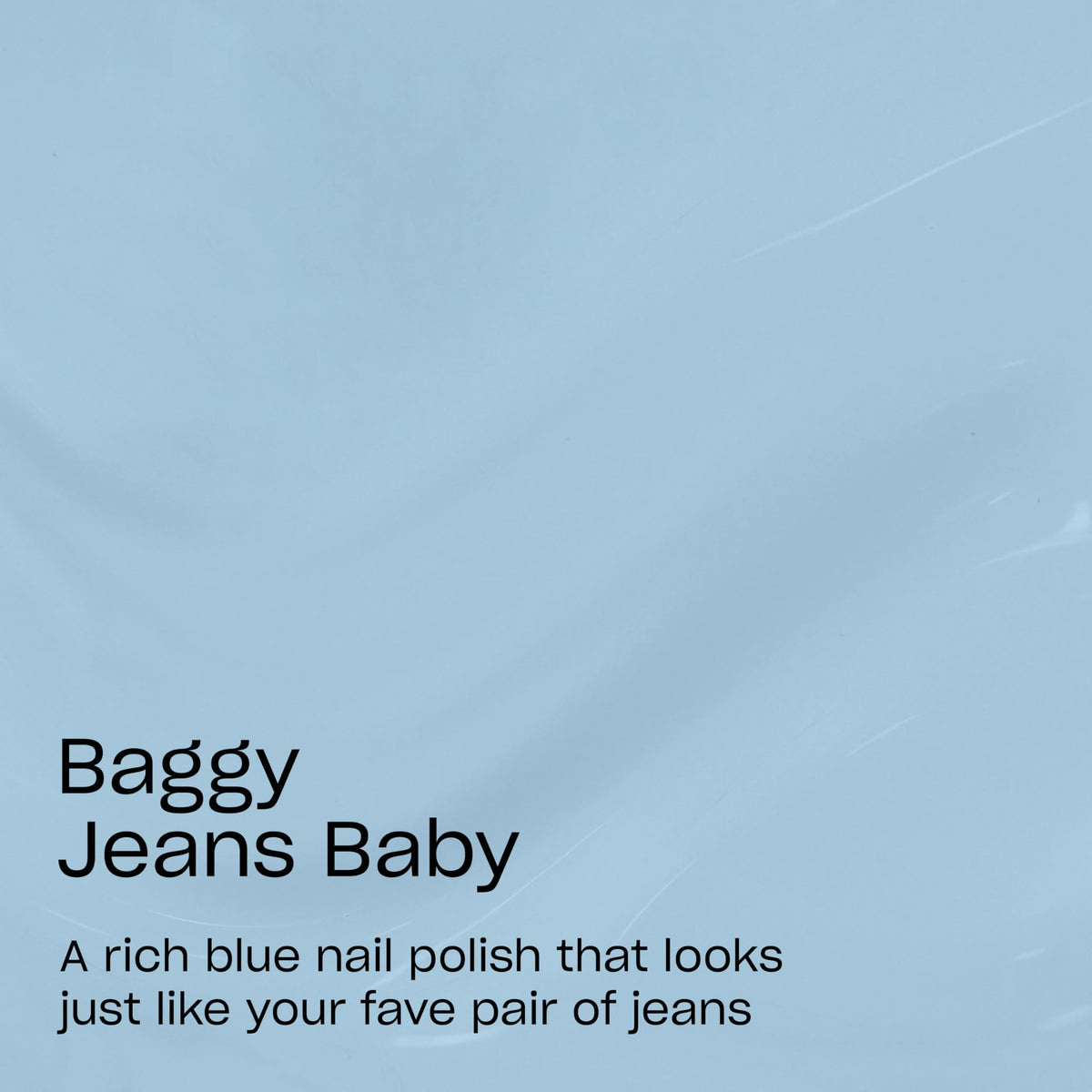 OPI Nail Lacquer Baggy Jean Baby bottle with Pro-Wide brush