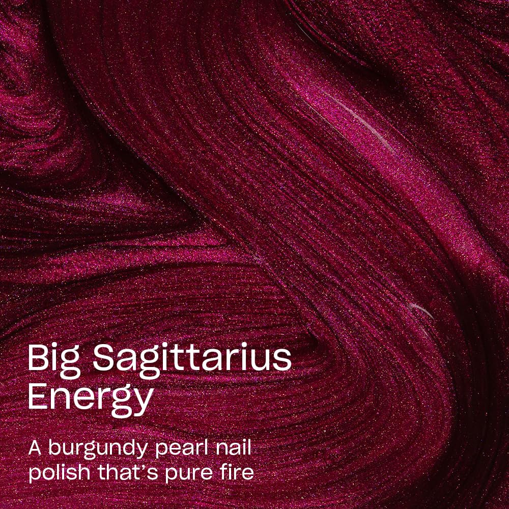 OPI Nail Lacquer Big Sagittarius Energy with pro-wide brush close-up