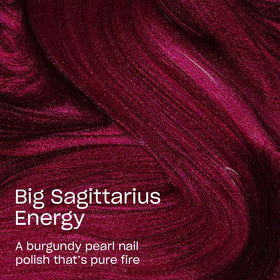 OPI Nail Lacquer Big Sagittarius Energy with pro-wide brush close-up