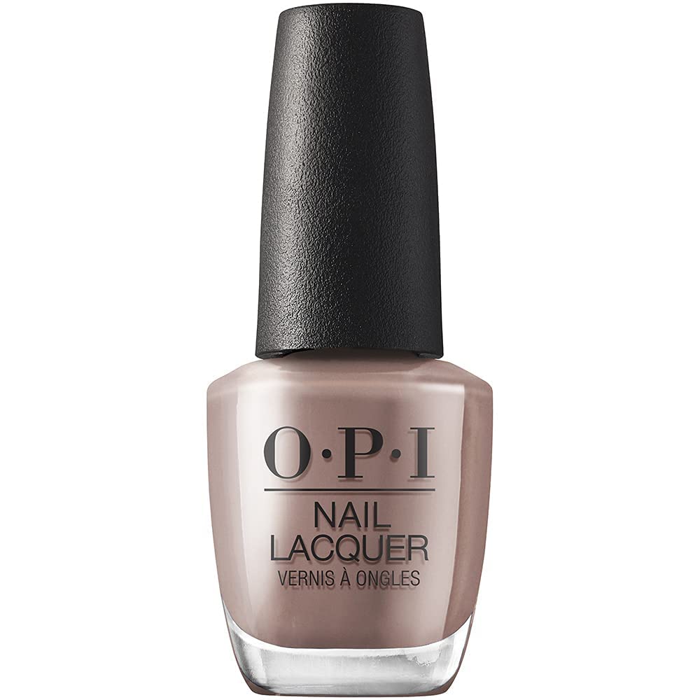 OPI Nail Lacquer Bonfire Serenade dark neutral polish front view