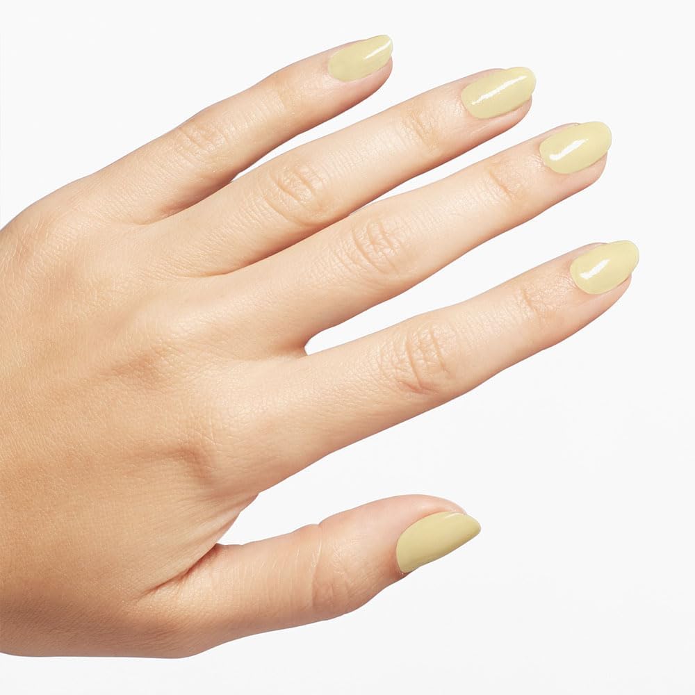 OPI Nail Lacquer Buttafly applied on nails
