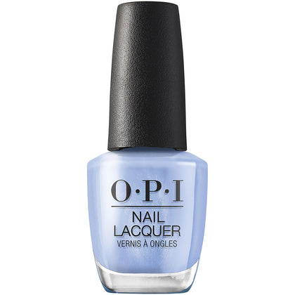 OPI Nail Lacquer Can't CTRL Me light blue shimmer polish front view