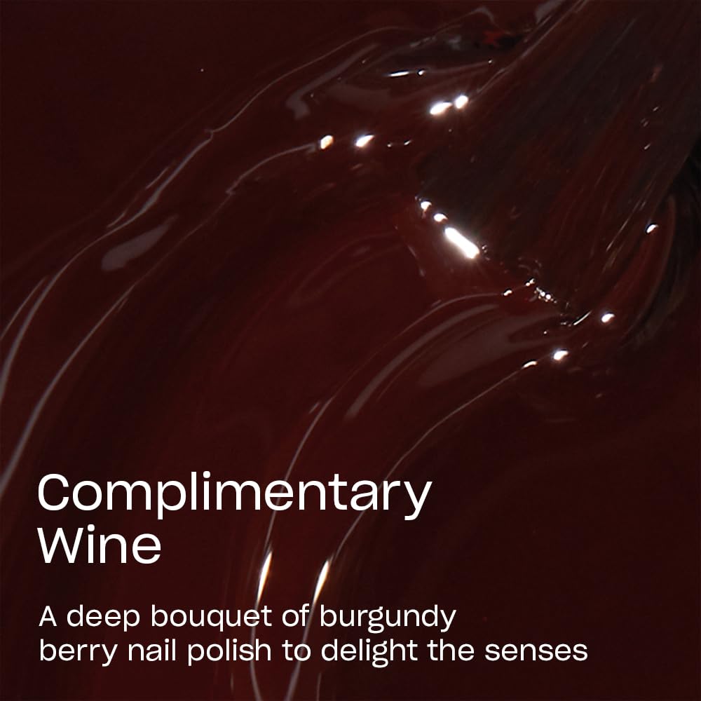 OPI Nail Lacquer Complimentary Wine bottle with pro-wide brush