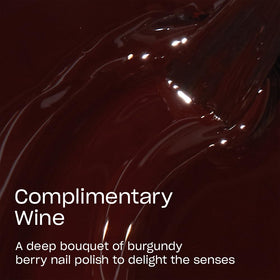 OPI Nail Lacquer Complimentary Wine bottle with pro-wide brush
