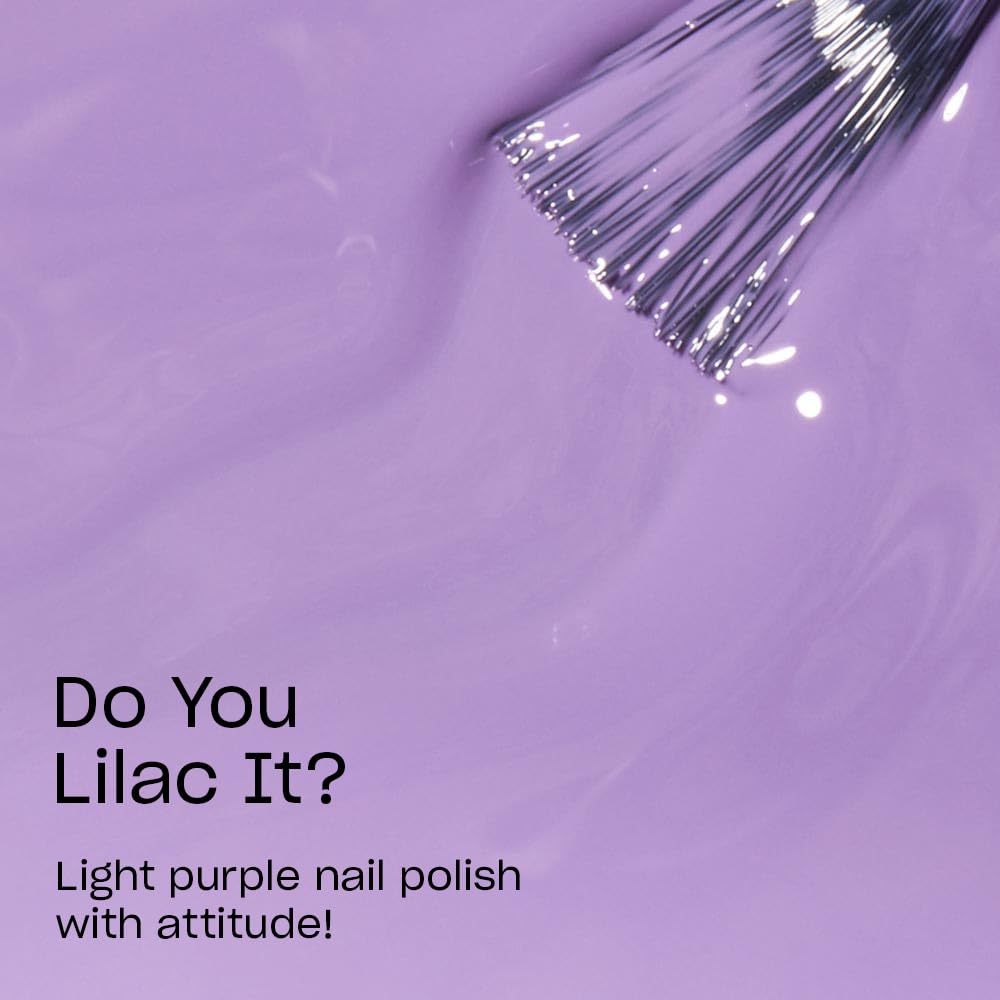 OPI Nail Lacquer Do You Lilac It? applied on nails