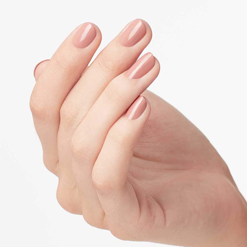 OPI Nail Lacquer Dulce de Leche bottle with brush