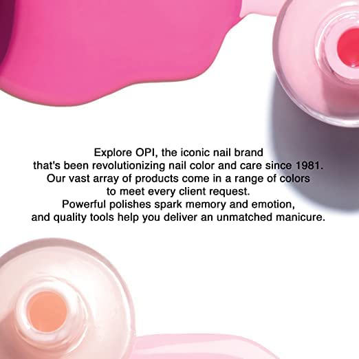 OPI Nail Lacquer Dulce de Leche in a beauty setting