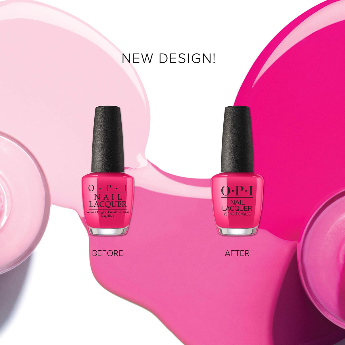 OPI Nail Lacquer Dulce de Leche packaging details